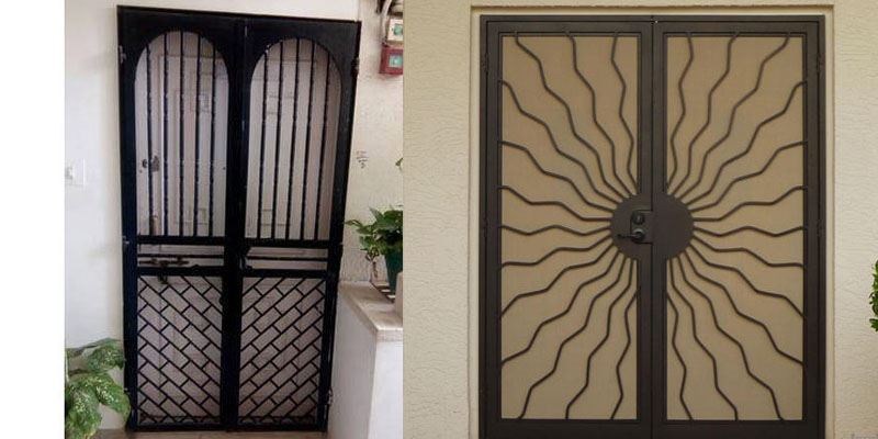 Metal Safety Door Grills